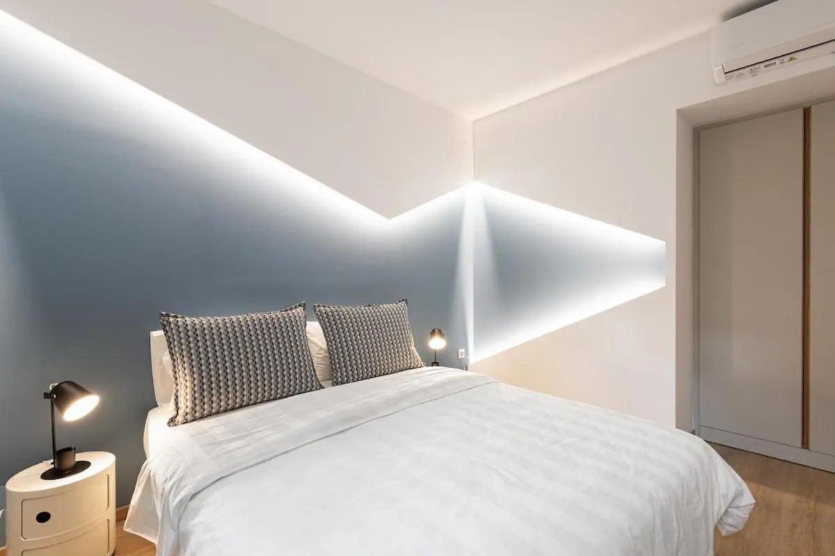 Appartement Innovative 2-Br Futuristic Flat In Ladadika Thessaloniki